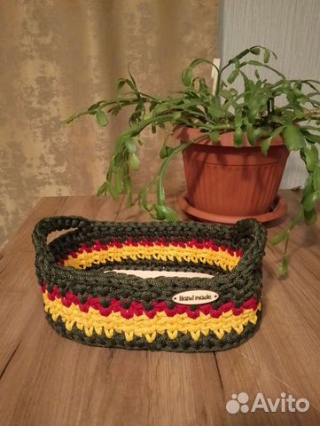 Корзинка ручной работы