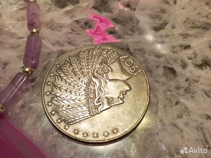 10 долларов 1907 рестрайк