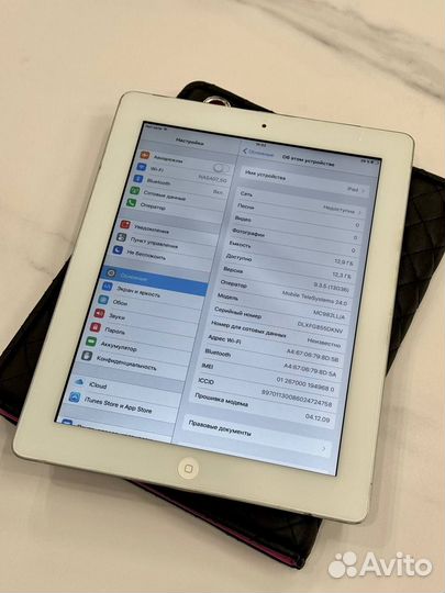 Планшет iPad 2 (A1396) WiFi 16GB