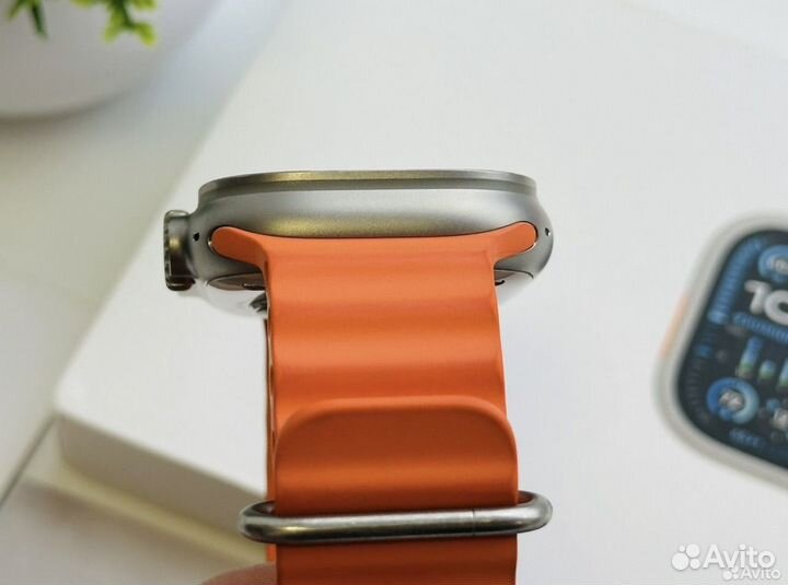 Apple Watch Ultra 2 49mm Orange Ocean Band