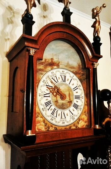 Антиквариат, старинные часы с четвертным боем 150