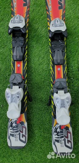 80 см горные лыжи Volkl с креплениями