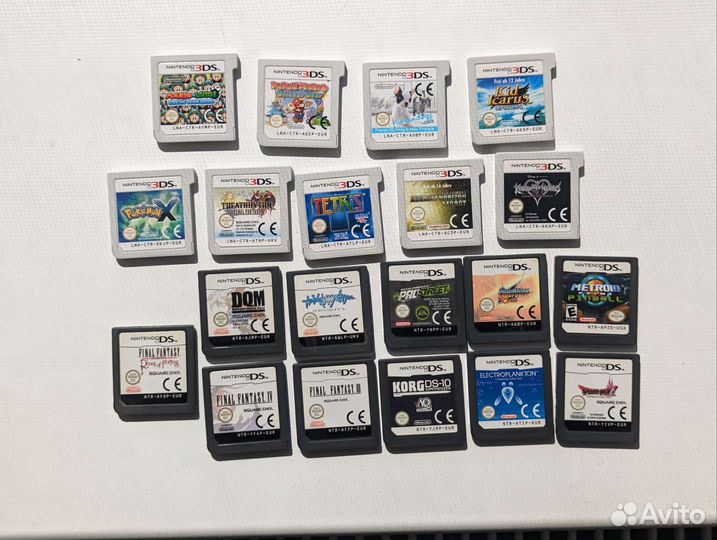Картриджи Nintendo 3DS / DS