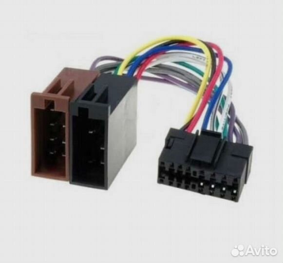 Переходник ISO ASH-017 для магнитолы sony, JVC