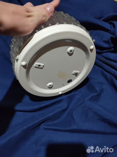 Винтажный светильник хрусталь. СССР