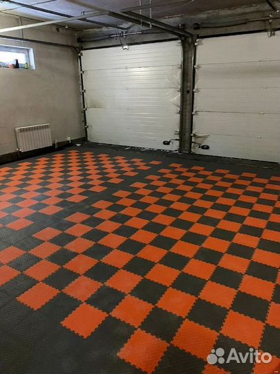 Модульные полы для гаража