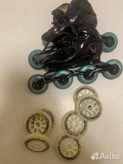 Роликовые коньки конькобежные