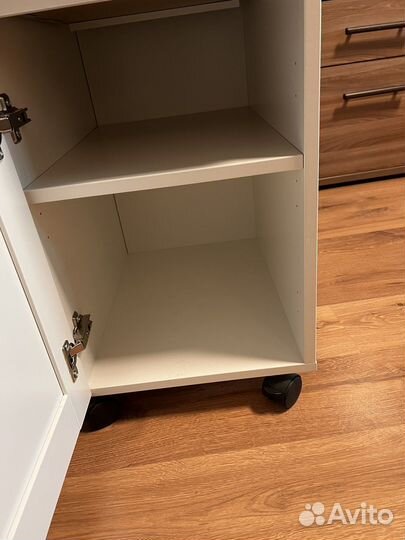 Тумба Икеа Бримнес на колесиках