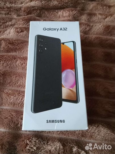 Коробка от телефона samsung А32