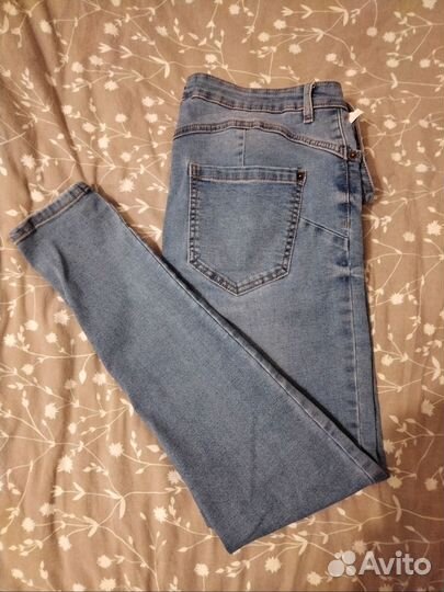 Джинсы женские зауженные 48 размер