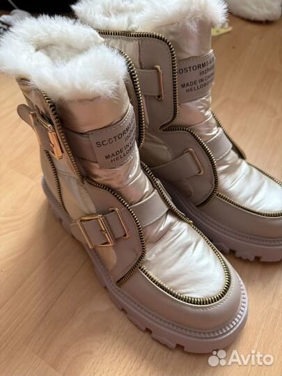 Ботинки зимние натуральная шерсть 38 р