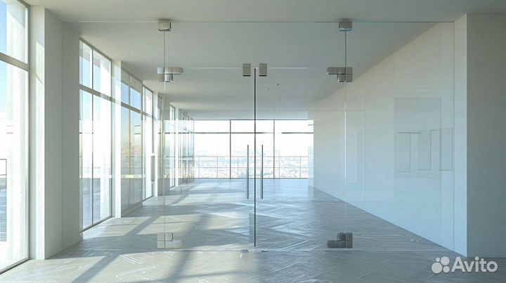 Стеклянные двери межкомнатные на заказ