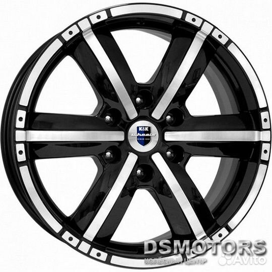 Диски Окинава 7.5/17 6x139.7 ET38 d67.1 алмаз чёрн