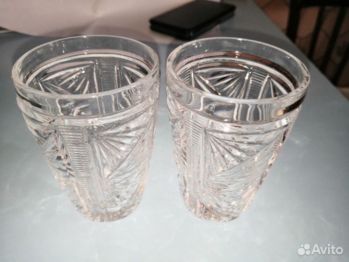 Хрустальные стаканы СССР