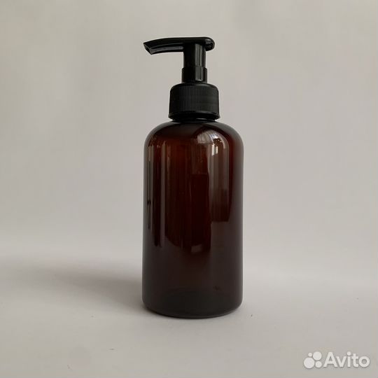 Флакон коричневый 300 мл с дозатором