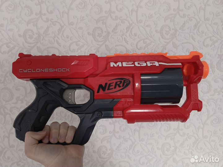 Nerf mega cycloneshock