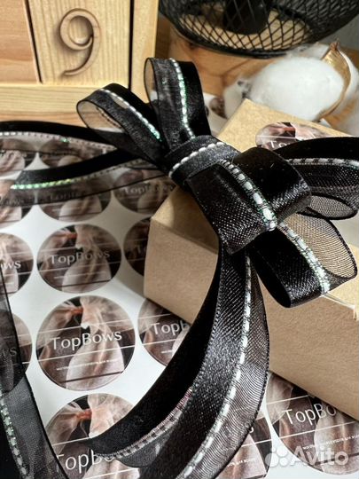 Бант на заколке / заколка