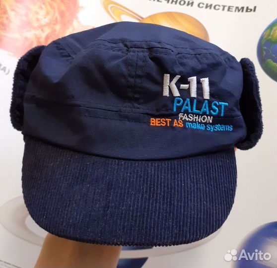 Новая утепленная кепка бейсболка шапка