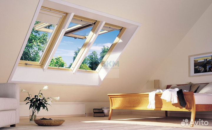 Мансардное окно факро