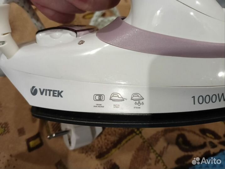 Утюг дорожный vitek 1227