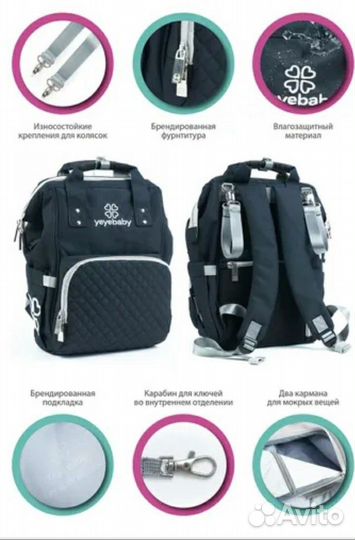 Рюкзак для мамы yeyebaby