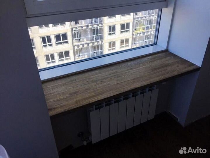 Подоконник из дерева