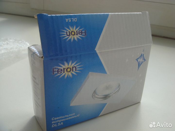 Светильник feron dl5a и лампа gauss led 3.5w новые