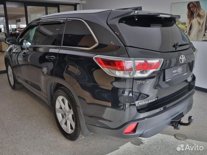 Toyota Highlander 3.5 AT, 2014, 170 800 км