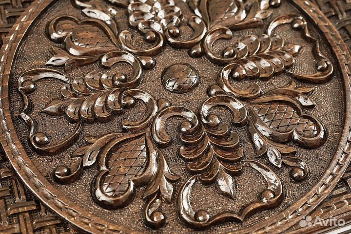 Нарды и шашки резные Таинственная Византия 61 х 60 см Бук Армения 62452