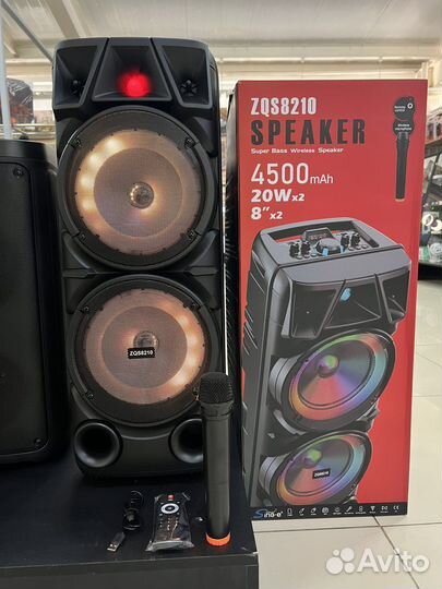 Блютуз колонка повышенной мощности