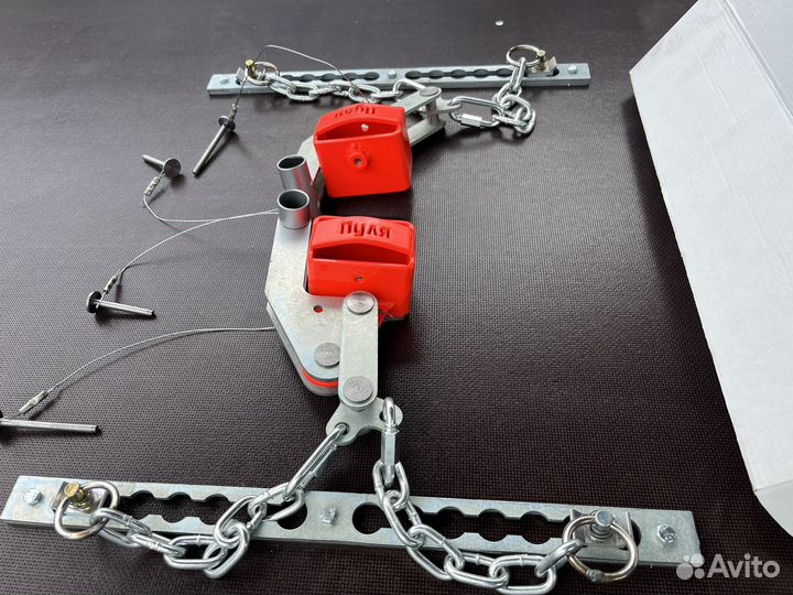 Крепление для мотоцикла в прицеп