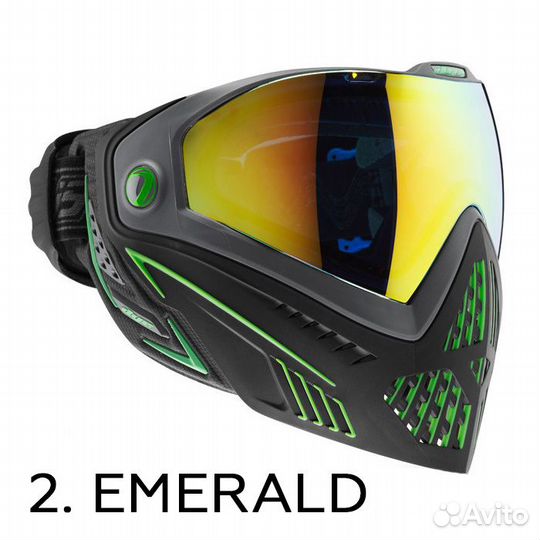 Пейнтбольные маски Dye i5 новые 10 цветов