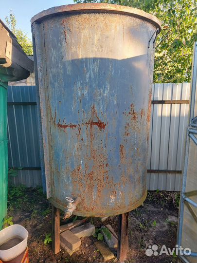 Бочка металлическая