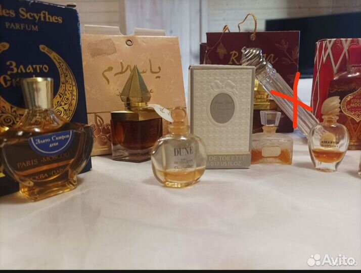 Духи винтаж. Остатки