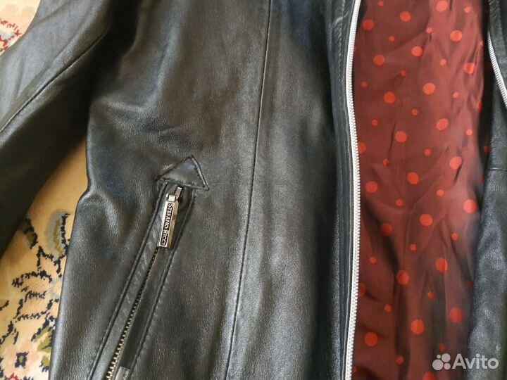 Кожаная куртка детская