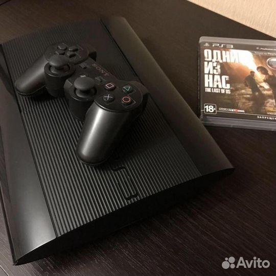 Sony PS3 Super Slim + 5 игр