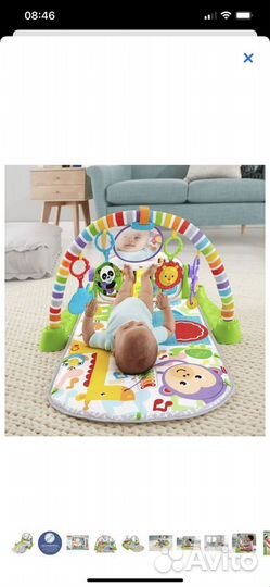 Развивающий коврик fisher price