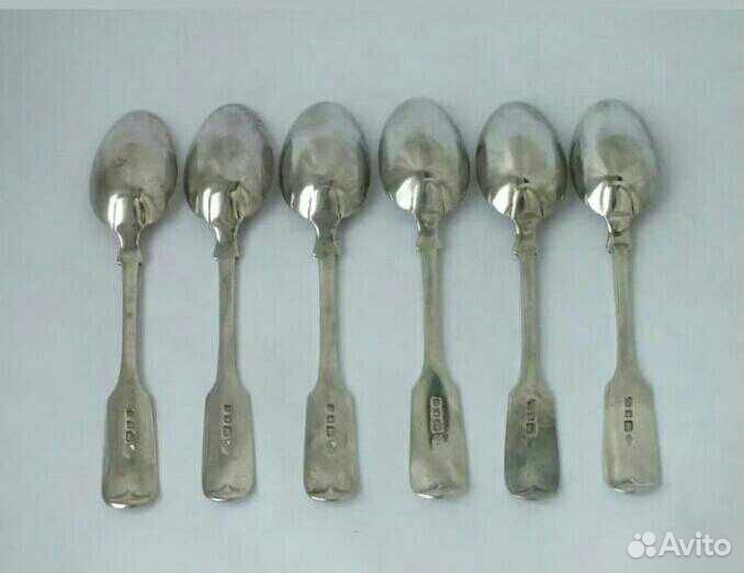 Ложки серебро чайные
