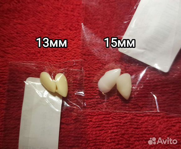 Клыки накладные, Пакет донора, Хэллоуин