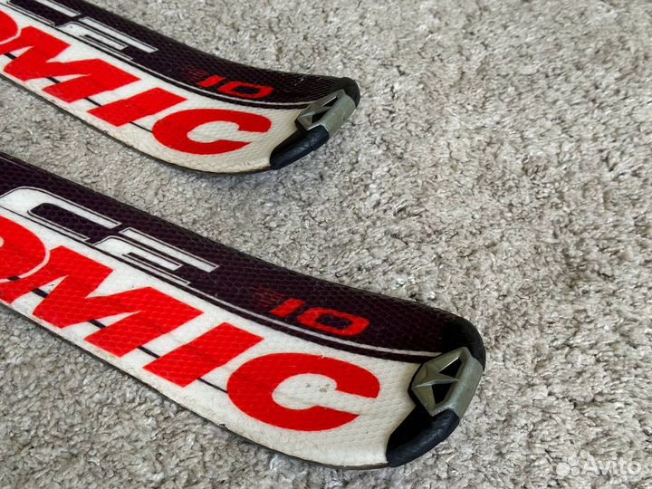 Горные лыжи и ботинки Atomic детские 130/23,5