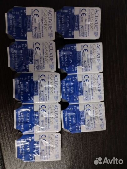 Линзы Acuvue Oasys