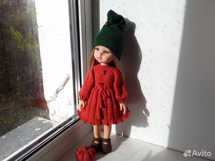 Вязаная одежда для кукол Паола Рейна