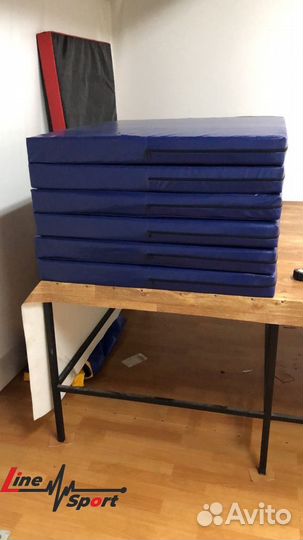 Мат гимнастический 2х1х0.1м пвв