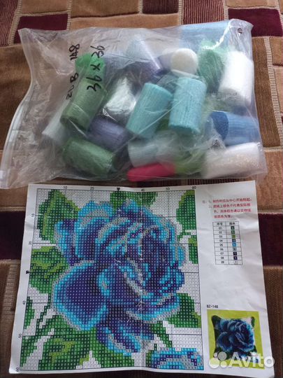 Ковровая вышивка