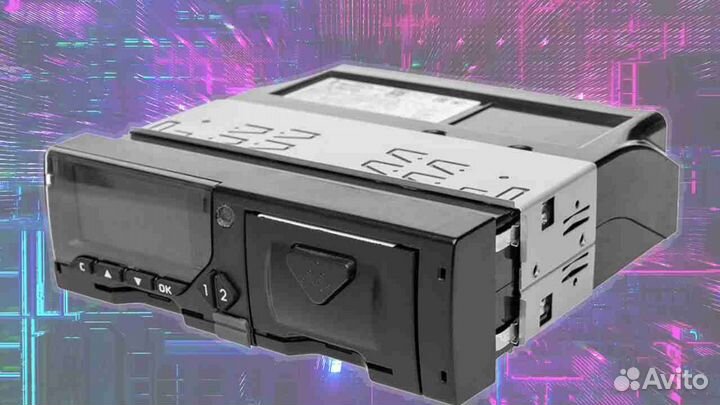 Тахограф Меркурий та 001 новый с блоком скзи