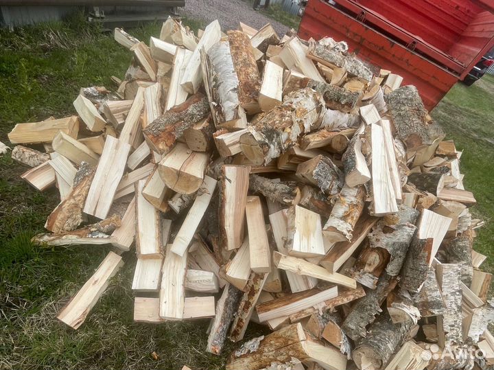 Дрова березовые колотые