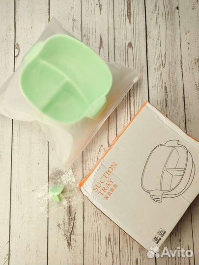 Детская силиконовая посуда (набор)