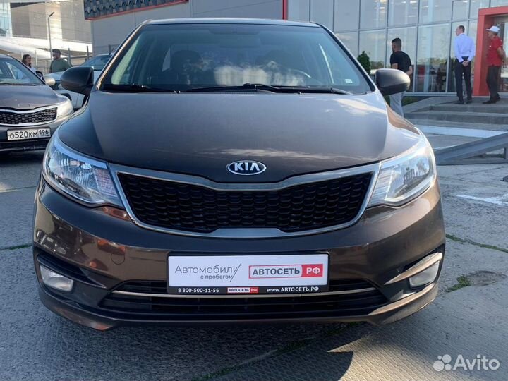 Kia Rio 1.4 МТ, 2015, 122 001 км