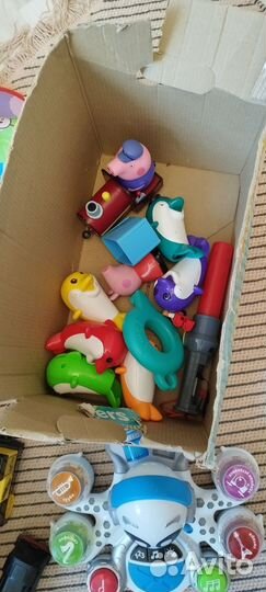 Набор игрушек. Fisher price, Lego, mega blocs, elc