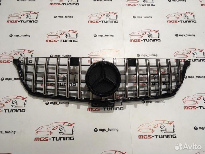 Решетка на Mercedes ML w166 GT Chrome